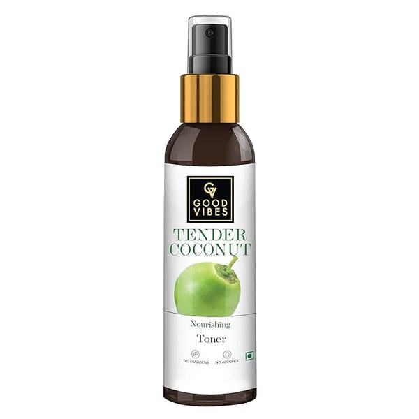 Good Vibes Tender Coconut Nourishing Toner For Dry Skin - 120 ml