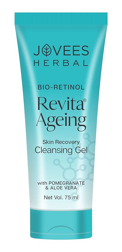 Jovees Herbal Bio-Retinol Revita Ageing Cleansing Gel - 75 ml