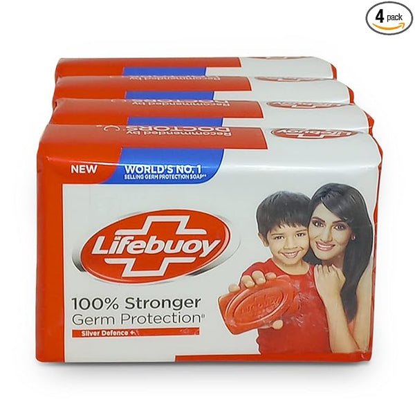 Lifebuoy Soap Total - 125 gms(Pack of 4)