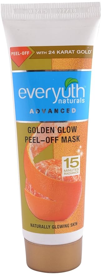 Everyuth Naturals Golden Glow Peel Off Mask - 90 gms