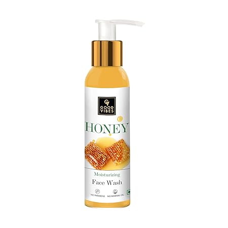 Good Vibes Honey Moisturizing Face Wash - 120 ml