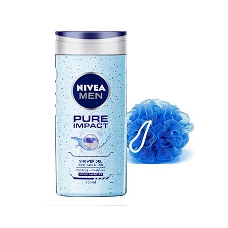 Nivea Men Pure Impact Shower Gel - 250 ml