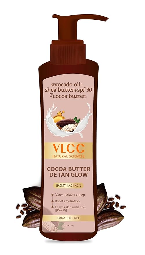 VLCC Cocoa Butter De-tan Glow SPF 30 PA+++ - 400 ml