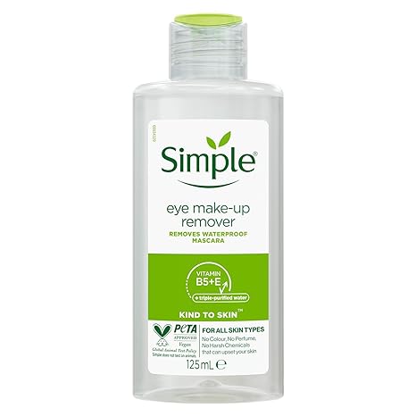Simple Eye Make Up Remover with Vitamin Goodness - 125 ml