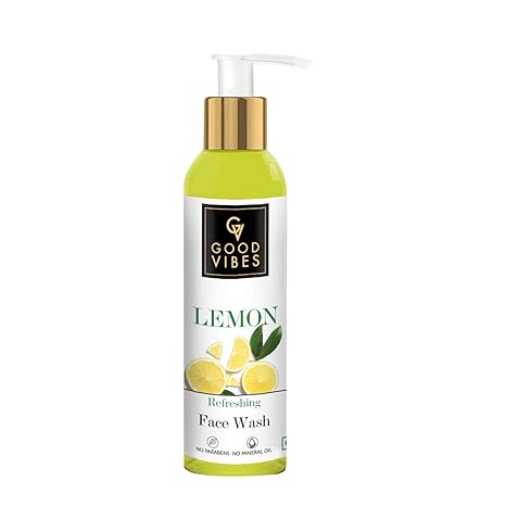 Good Vibes Lemon Face Wash - 120 ml