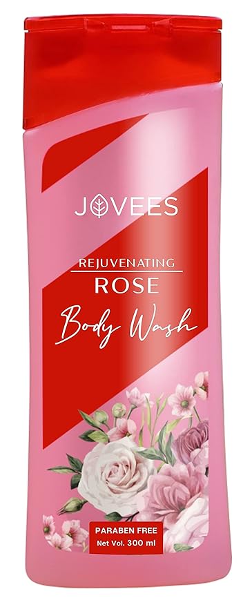 Jovees Herbal Moisturizing Body Wash Rose - 300 ml