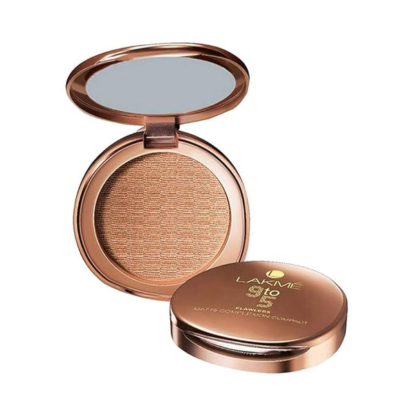 Lakme 9 to 5 Flawless Matte Complexion Compact Powder, Apricot - 8 gms