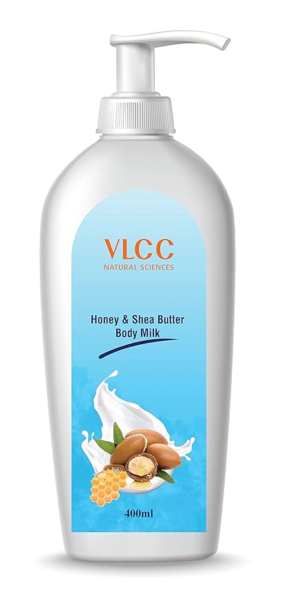 VLCC Honey & Shea Butter Body Milk Cream - 400 ml