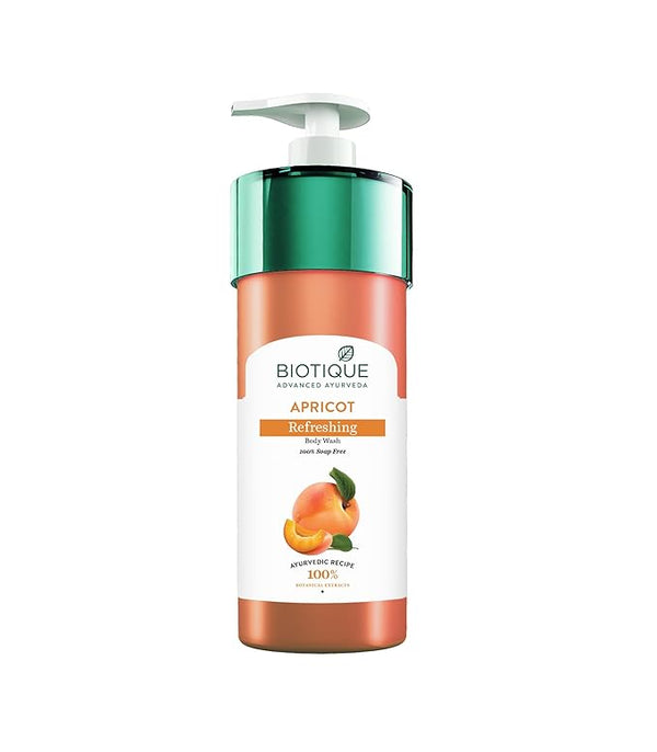 Biotique Bio Apricot Refreshing Body Wash - 800 ml