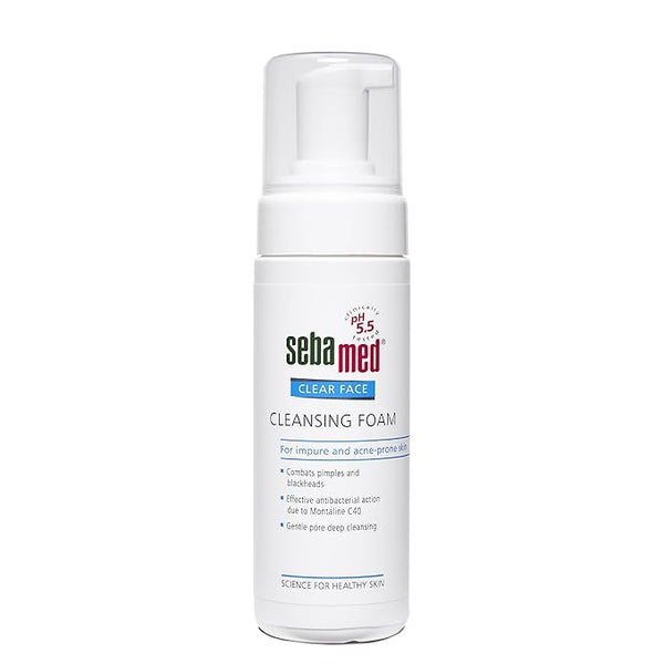 Sebamed Clear Face Cleansing Foam for Acne prone Skin pH 5.5 - 150 ml