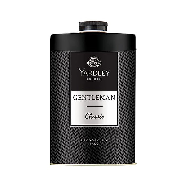 Yardley London Gentleman Classic Deodorizing Talc for Men - 250 gms