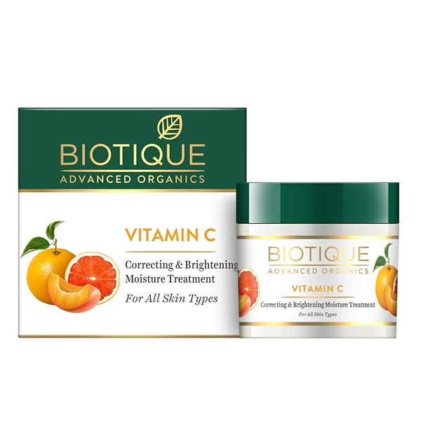 Biotique Vitamin C Correcting and Brightening Face Cream - 50 gms