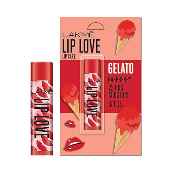 Lakmé Lip Love Gelato Chapstick Raspberry - 4.5 gms