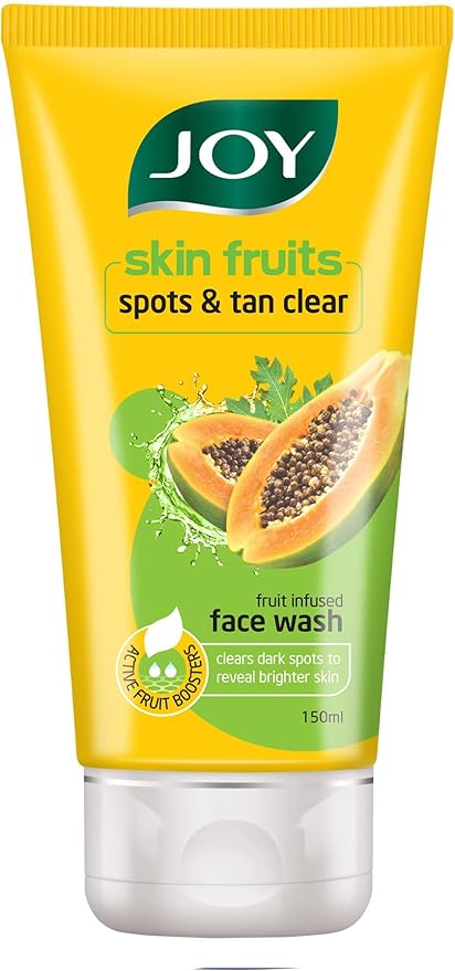 Joy Skin Fruits Spots & Tan Clear Papaya Face Wash - 150 ml