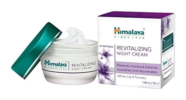 Himalaya Revitalizing Night Cream with white lily - 50 gms