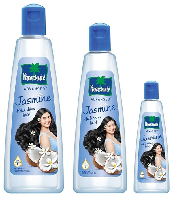 Parachute Advansed Jasmine Coconut Hair Oil - (500+300+90 ml)