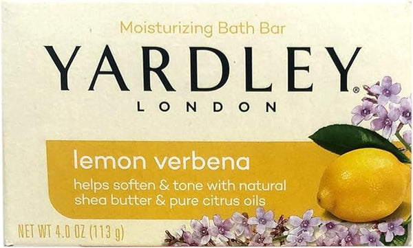 Yardley Lemon Verbena With Shea Butter Bar Soap - 113 gms