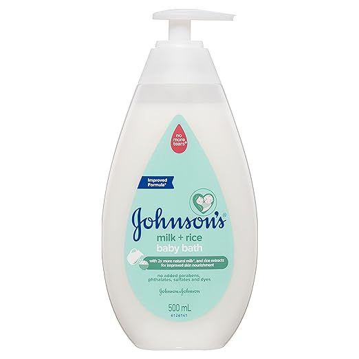 Johnson's Baby Bath Milk + Rice - 500 ml
