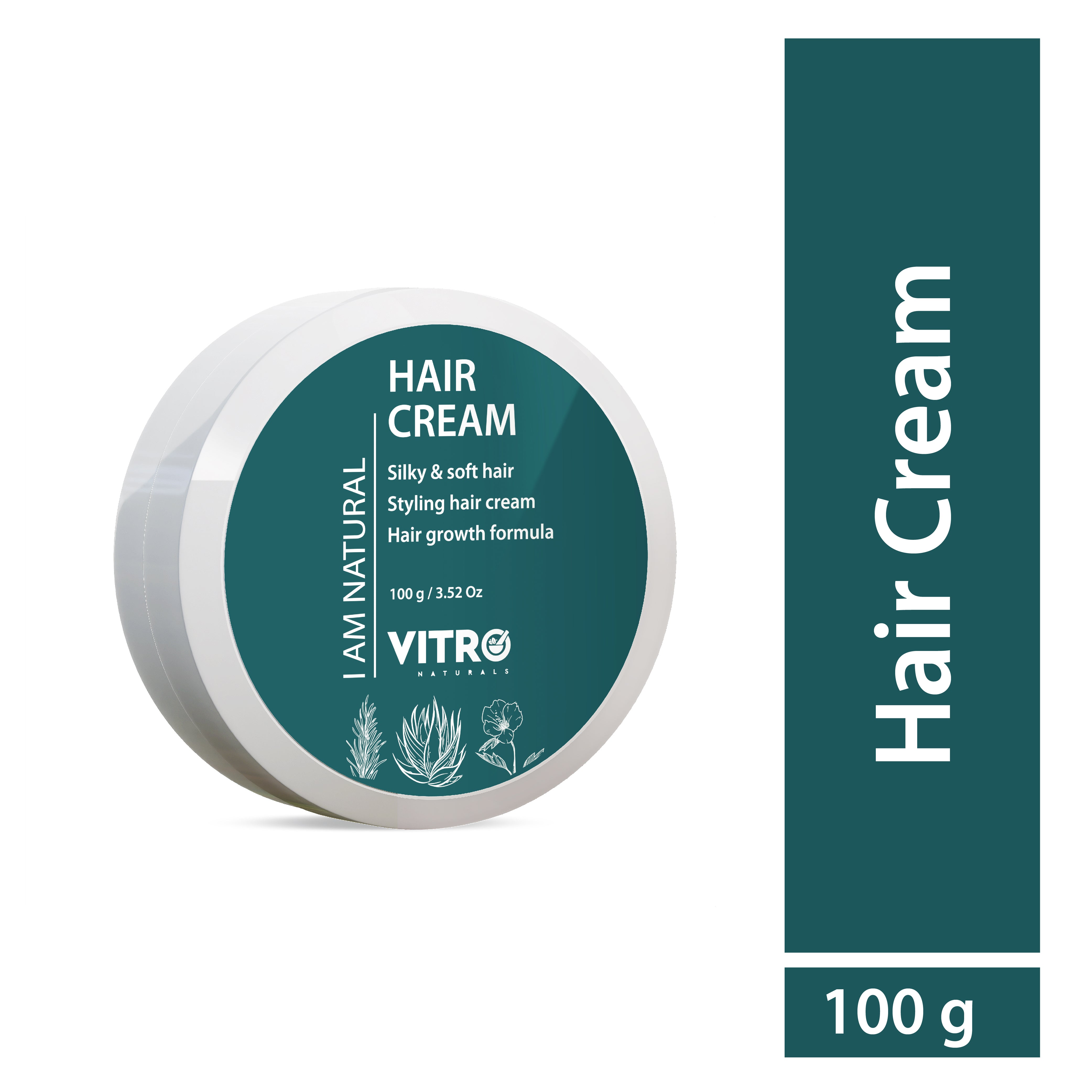 Vitro Naturals Vitro leave in Hair Cream | Controls Hair fall, dandruf ...