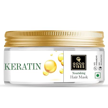 Good Vibes Keratin Nourishing Hair Mask - 200 gms