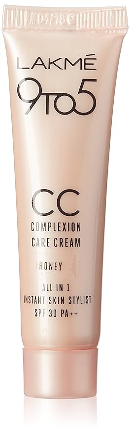 LAKMÉ 9 To 5 Complexion Care Cream, Honey - 9 gms