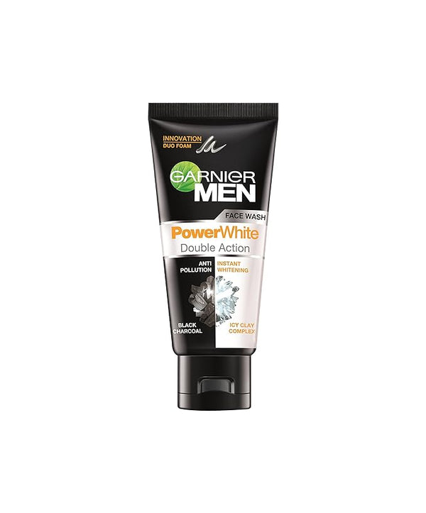 Garnier Men Face Wash Power White Double Action - 50 gms