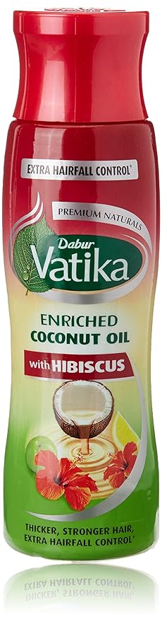 Dabur Vatika Enriched Coconut Hair Oil with Hibiscus - 300 ml