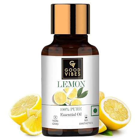 Good Vibes 100% Pure Lemon Essential Oil - 10 ml