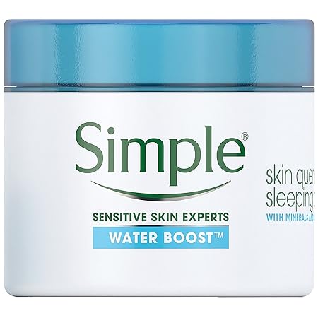 Simple Water Boost Skin Quench Sleeping Cream - 48 gms