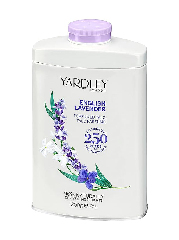 Yardley London English Lavender perfumed talc - 200 gms