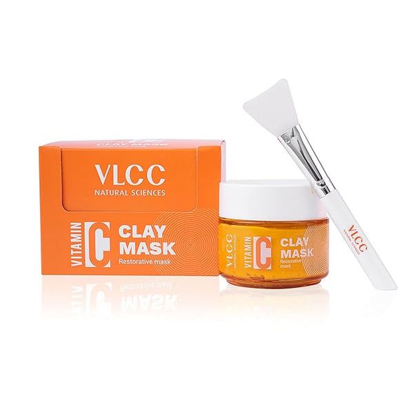 VLCC Vitamin C Orange Clay Mask  - 100 gms