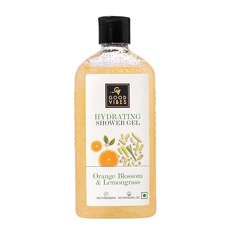 Good Vibes Orange Blossom & Lemongrass Hydrating Shower Gel - 300 ml