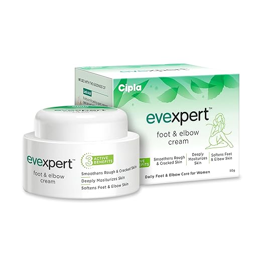 Cipla Health Evexpert Foot and Elbow Cream - 50 gms