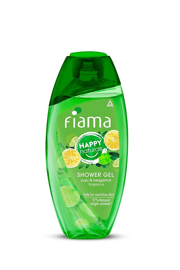 Fiama Happy Naturals shower gel yuzu and bergamot body wash - 250 ml