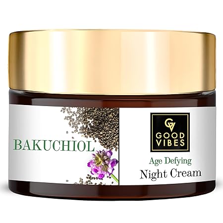 Good Vibes Bakuchiol Age Defying Night Gel Cream - 50 gms