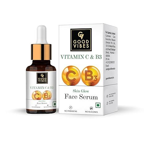 Good Vibes Vitamin C & Vitamin B3 Skin Glow Serum - 10 ml