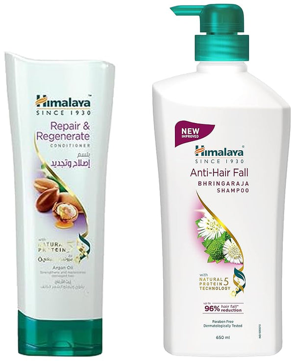 Himalaya Anti Hair Fall Shampoo & Damage Repair Protein Conditioner Combo