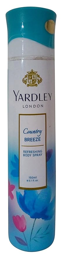 Yardley Refreshing Body Spray (Country Breeze) - 150 ml