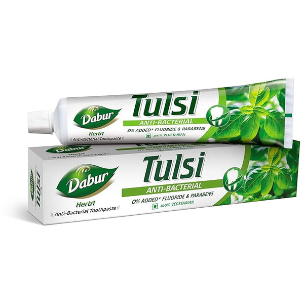 DABUR Herb'L Tulsi Anti Bacterial Toothpaste - 200 gms