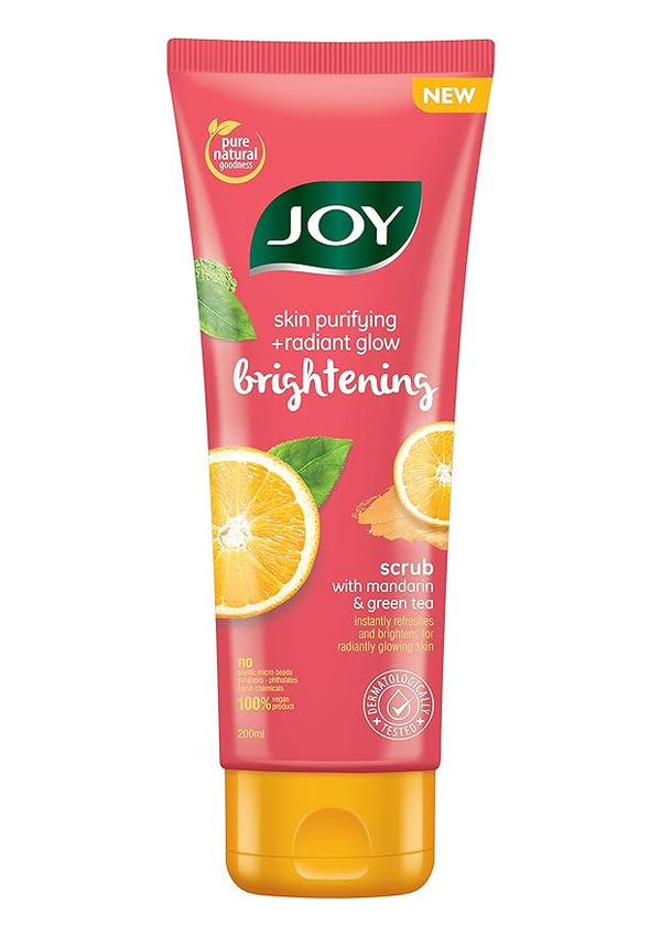 Joy Skin Purifying + Radiant Glow Brightening Scrub - 200 ml