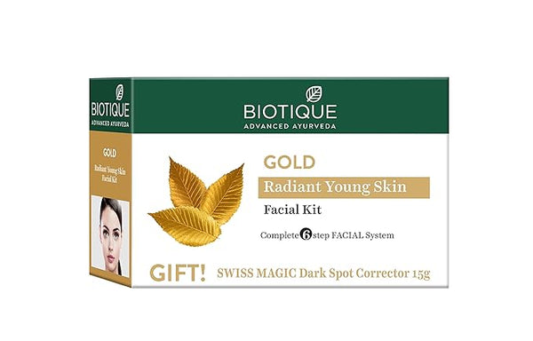 Biotique Gold Radiant Skin Youth Facial Kit - 65 gms