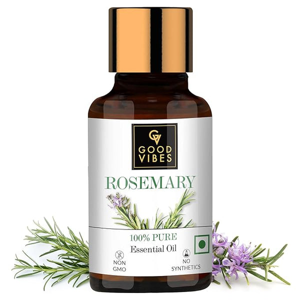 Good Vibes 100% Pure Rosemary Essential Oil - 10 ml