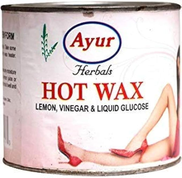 Ayur Herbals Hot Wax Lemon Vinegar and Sugar - 600 gms