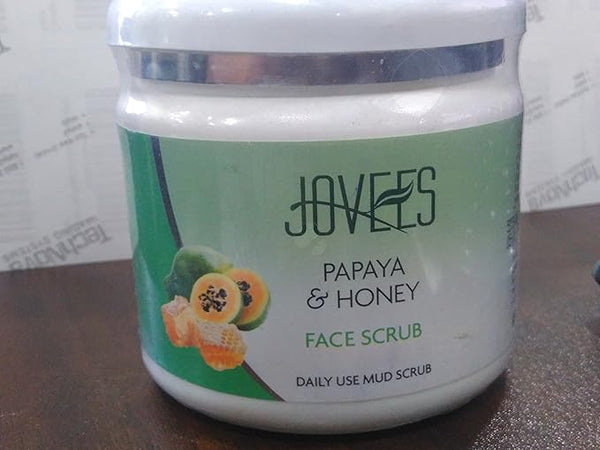 Jovees Papaya & Honey Facial Scrub - 400 gms