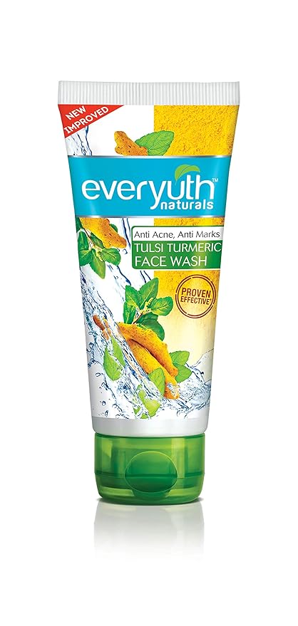 Everyuth Naturals Advanced Clear Beauty Tulsi Turmeric Face Wash - 50 gms