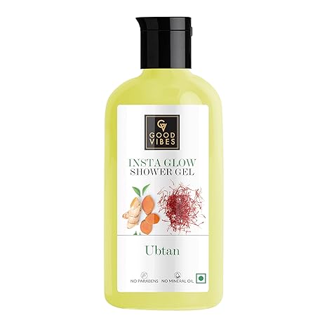 Good Vibes Ubtan Insta Glow Shower Gel - 300 ml