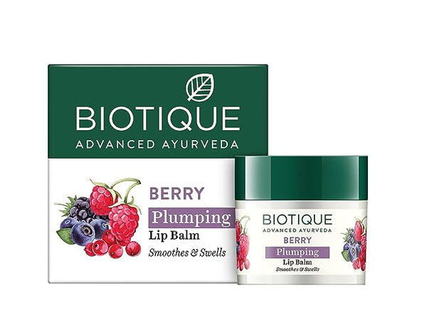 Biotique Berry Plumping Lip Balm - 12 gms