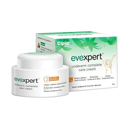 Cipla Health Evexpert Underarm Complete Care Cream - 50 gms