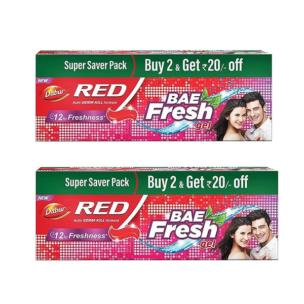 Dabur Red Bae Fresh Gel - 600 gms (300gm*2)