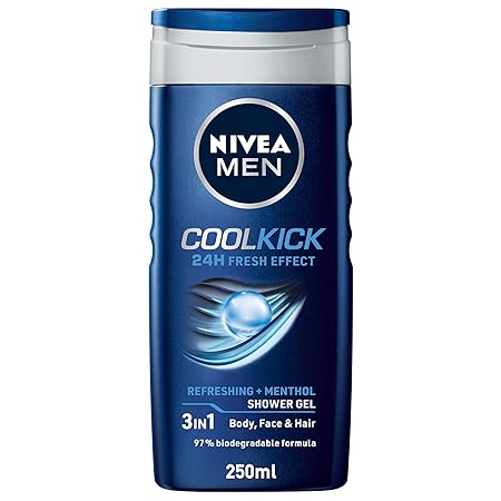 Nivea Men Body Wash Cool Kick - 250 ml